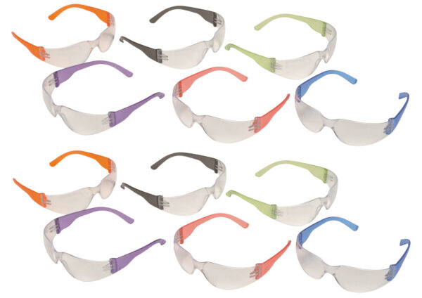 Pyramex S4110SMP Intruder Glasses Adult Clear Lens Anti-Scratch Polycarbonate 12 Pair — view 1