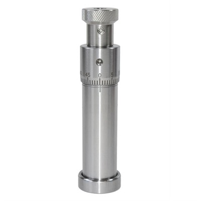 30 CAL STAINLESS MICROMETER TOP SEATER DIE BLANK — view 1