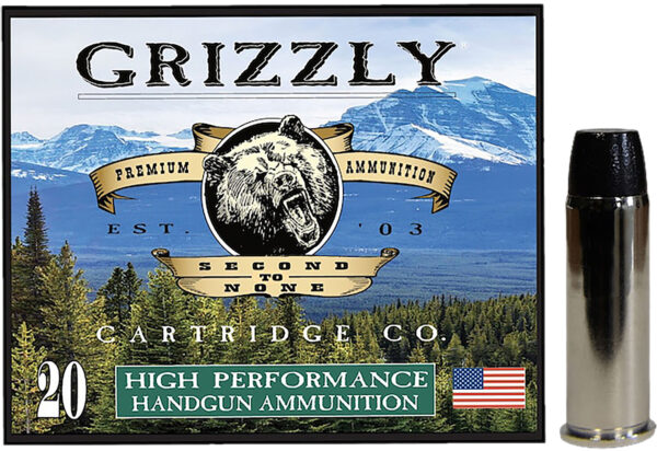 Grizzly Ammo GC44M16   44RemMag 300gr Wide Flat Nose Gas Check 20 Per Box/10 Case — view 1