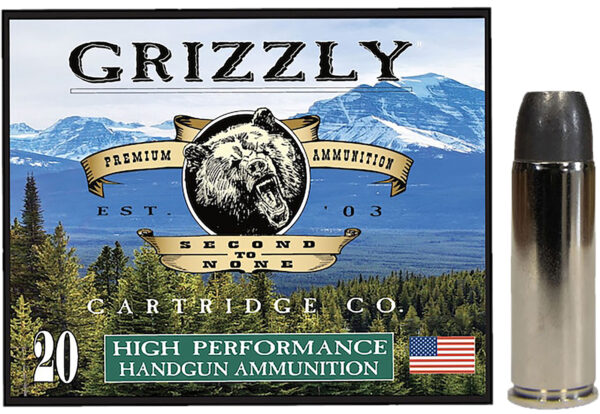 Grizzly Ammo GC45C+P14   45Colt+P 335gr Wide Long Nose Gas Check 20 Per Box/10 Case — view 1