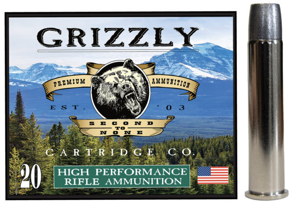 Grizzly Ammo GC45/70+P4   45-70Gov+P 405gr Bonded Flat Point 20 Per Box/10 Case — view 1