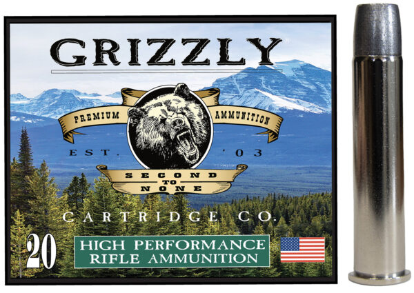 Grizzly Ammo GC45/70+P5   45-70Gov+P 405gr Wide Long Nose Gas Check 20 Per Box/10 Case — view 1