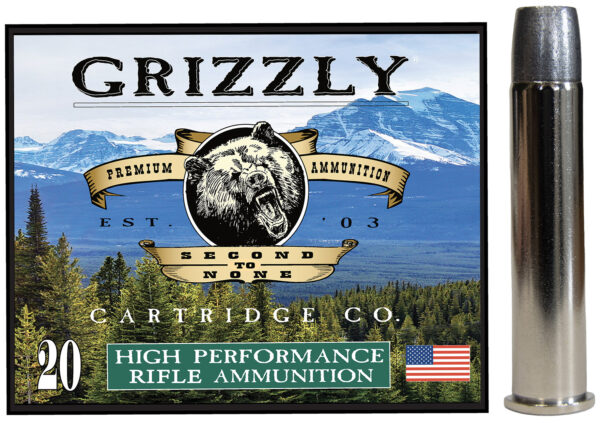 Grizzly Ammo GC45/70+P8   45-70Gov+P 460gr Wide Long Nose Gas Check 20 Per Box/10 Case — view 1