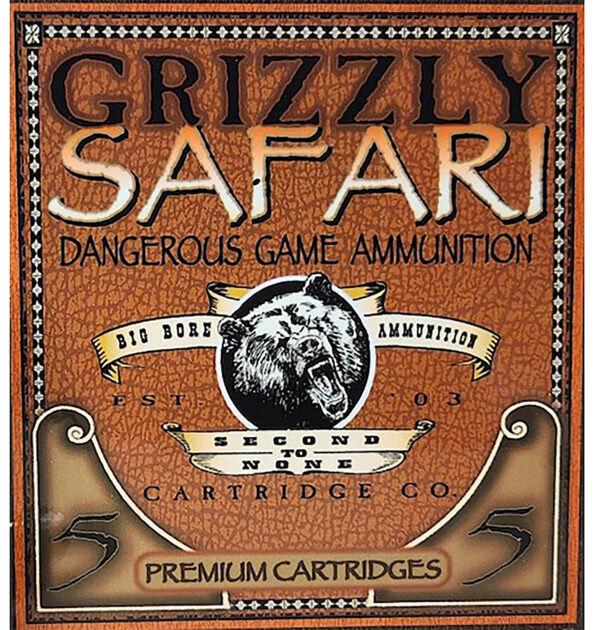 Grizzly Ammo GC47NE2   470NitroExpress 500gr Solid Brass 5 Per Box/10 Case — view 1