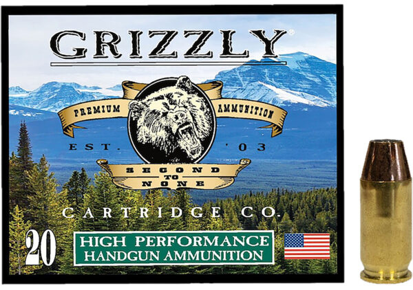 Grizzly Ammo GC45A+P8   45ACP+P 230gr Jacketed Hollow Point 20 Per Box/10 Case — view 1