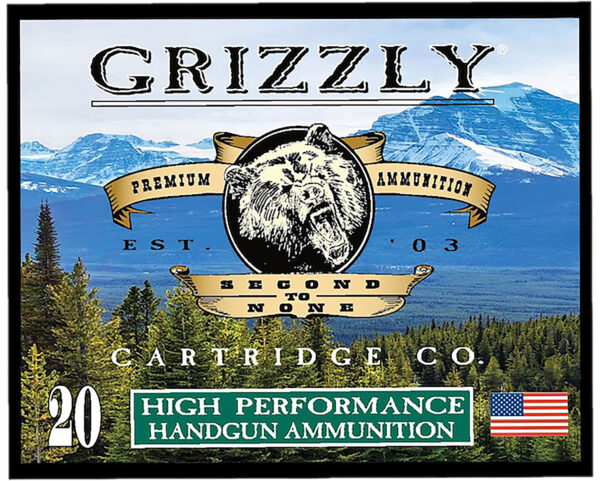 Grizzly Ammo GC38SP+P9   38Special+P 148gr Full Metal Jacket Flat Point 20 Per Box/10 Case — view 1