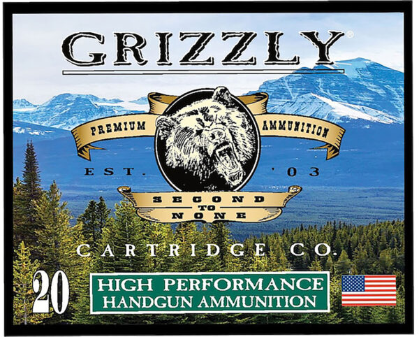 Grizzly Ammo GC44M+P2   44RemMag+P 240gr Jacketed Hollow Point 20 Per Box/10 Case — view 1