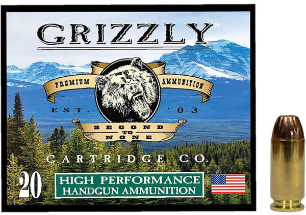 Grizzly Ammo GC4SW1   40S&W 200gr Jacketed Hollow Point 20 Per Box/10 Case — view 1