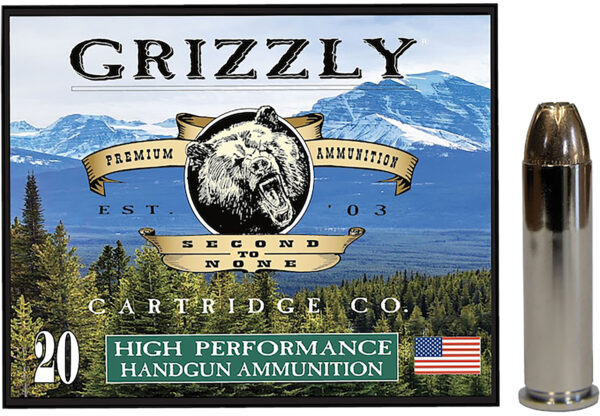 Grizzly Ammo GC357M9   357Mag 148gr Jacketed Hollow Point 20 Per Box/10 Case — view 1