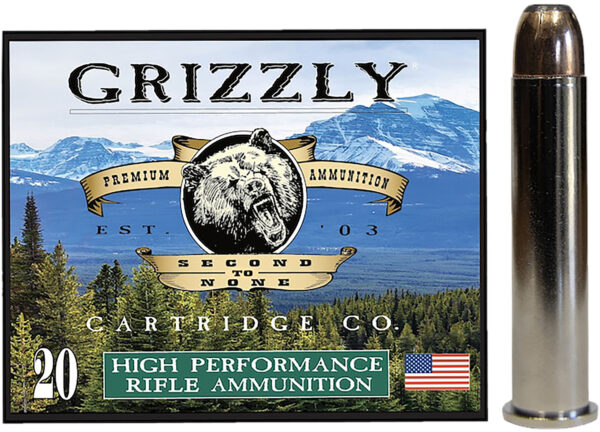 Grizzly Ammo GC45/70+P3   45-70Gov+P 350gr Bonded Flat Point 20 Per Box/10 Case — view 1