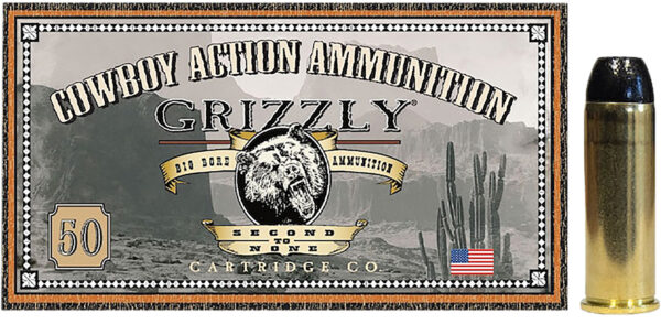 Grizzly Ammo GC44M2   44RemMag 200gr Round Nose Flat Point 50 Per Box/10 Case — view 1
