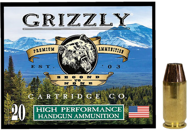 Grizzly Ammo GC45A2   45ACP 230gr Jacketed Hollow Point 20 Per Box/10 Case — view 1