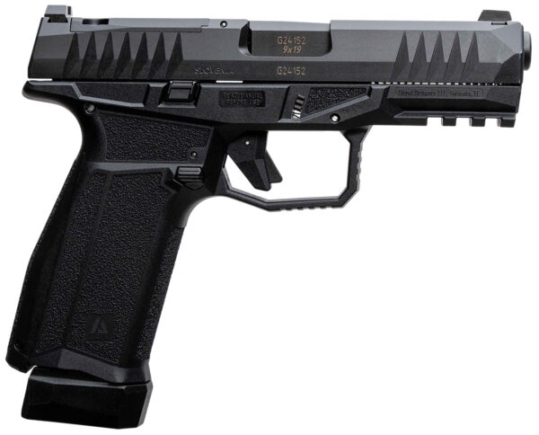 AREX 815537023954 Delta M Gen2 9mm Luger 17+1 4" Black Barrel, Black Nitride Optic Cut/Serrated Slide, Black Frame, Ambidextrous — view 1