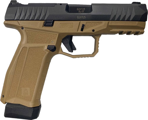 AREX DELTA GEN 2 X OR 9MM 1-17 - 1-17+2 MAG 4" BLK SLIDE/FDE FR — view 1