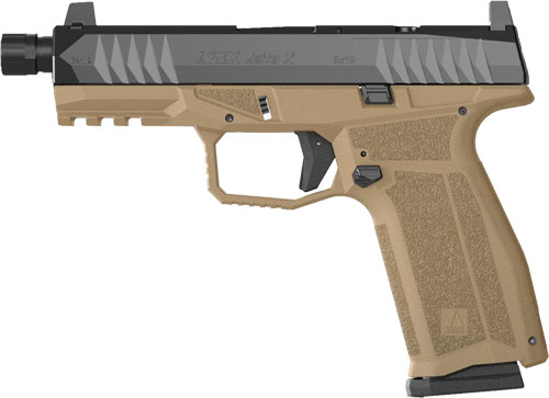 AREX DELTA GEN2 TACTICAL X OR - 1-17 & 1-17+2 THREADED BLK/FDE — view 1