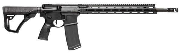 Daniel Defense 0212816541055 DDM4 V7 Pro *CA Compliant 5.56x45mm NATO 18" 10+1 Black Hard Coat Anodized 6 Position w/SoftTouch Overmolding Stock — view 1