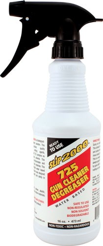 SLIP 2000 16OZ 725 GUN CLEANER - DEGREASER TRIGGER SPRAY BOTTLE — view 1