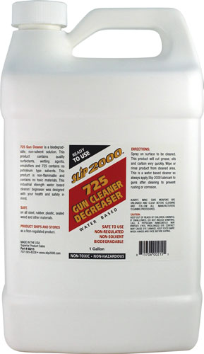SLIP 2000 1-GALLON 725 GUN - CLEANER AND DEGREASER — view 1