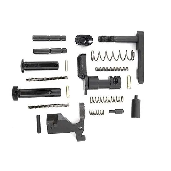 CMMG GUN BUILDERS AR15 LOWER PARTS KIT NO PISTOL GRIP FIRE CONTROL GROUP AND TRIGGER GUARD — view 1