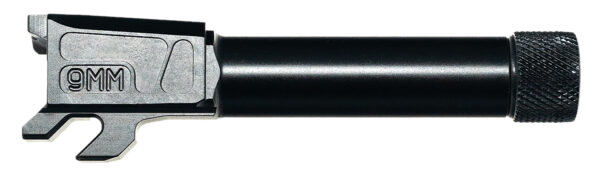 Faxon Firearms M&PA910NSNOQ-T Duty Series  9mm Luger Threaded Black Nitride Steel, Fits M&P Shield 3.1" — view 1