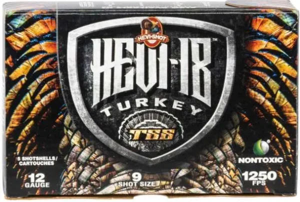 HEVI-SHOT HEVI  TSS TURKEY 12GA 3.5IN 2 1/4OZ 9 5RD (10 BOX CASE) — view 1