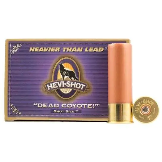 HEVI-SHOT DEAD COYOTE 12GA 3IN 1 1/2OZ T 10RD (10 BOX CASE) — view 1