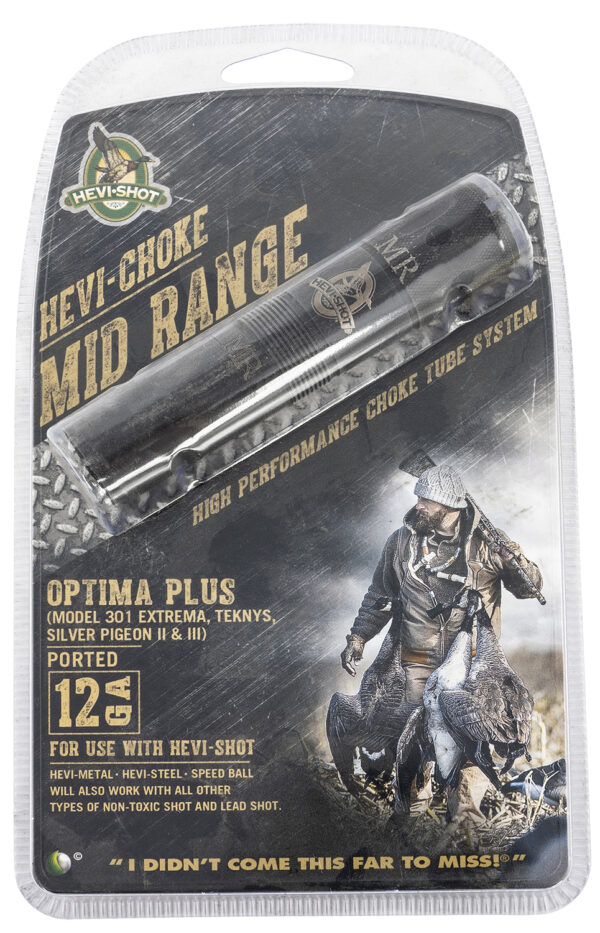 HEVI-Shot 550124 Hevi-Choke Waterfowl Beretta Optima Plus 12 Gauge Mid-Range Ported 17-4 Stainless Steel — view 1