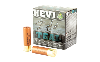 HEVI TEAL 12GA 3" #6 25/250 — view 1