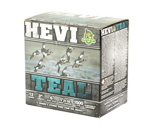 HEVI TEAL 12GA 3" #6 25/250 — view 3