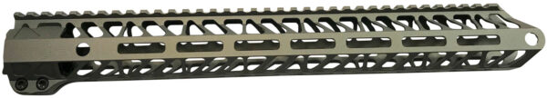 TIMBER CREEK OUTDOOR INC ME15HGFDE Enforcer Handguard AR-15 Flat Dark Earth Cerakote M-LOK Aluminum  15" — view 1