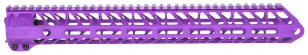 Timber Creek Outdoors ME15HGPPA Enforcer 15 Inch Hand Guard M-LOK  Purple Anodized — view 1