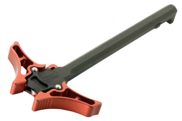TIMBER CREEK OUTDOOR INC EAMBICHR Enforcer Ambidextrous Charging Handle AR-Platform Red Anodized Aluminum — view 1