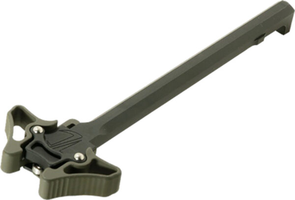 Timber Creek Outdoors EMAMBICHOD Mini Enforcer Charging Handle OD Green Billet Aluminum Ambidextrous Hand — view 1