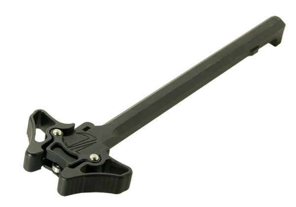TIMBER CREEK OUTDOOR INC EMAMBICHBL Enforcer Mini Ambidextrous Charging Handle AR-Platform Black Hardcoat Anodized Aluminum — view 1