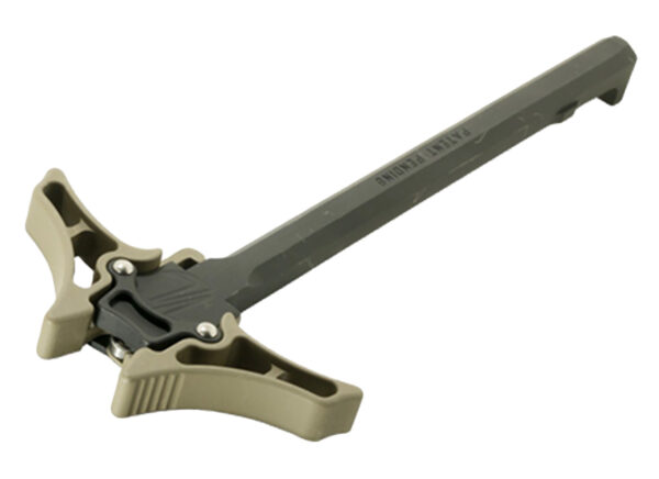 Timber Creek Outdoors AR10AMBICHFDE Enforcer Charging Handle AR-10 Flat Dark Earth Billet Aluminum Ambidextrous Hand — view 1