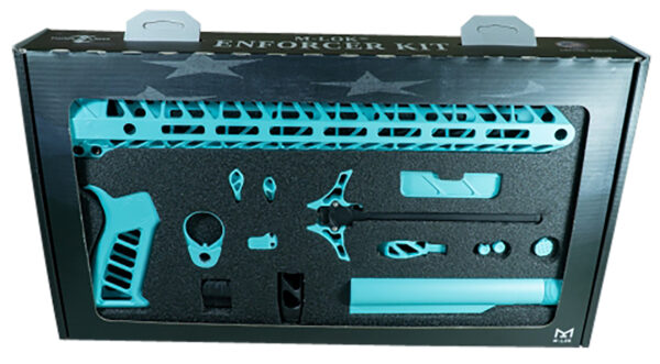 Timber Creek Outdoors TCOEKRE Enforcer Complete Build Kit Robin's Egg Blue for AR-15 — view 1