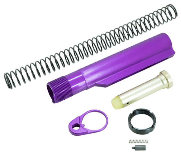 Timber Creek Outdoors ARBTKPPA Buffer Tube Kit  Purple Anodized for AR-15 — view 1