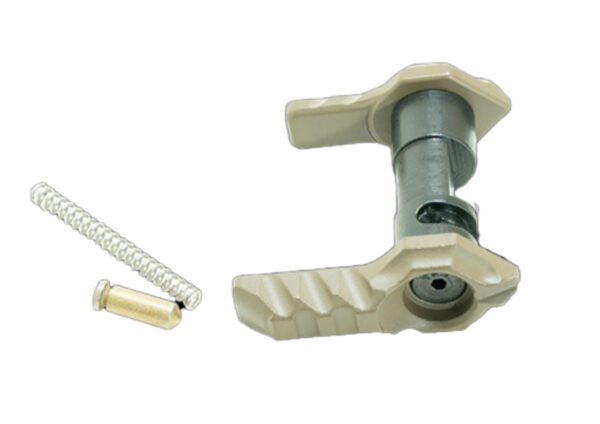 Timber Creek Outdoors GAMBISSD Greyman Safety Selector Desert Aluminum — view 1