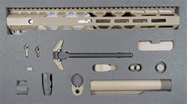 Timber Creek Outdoors TCGKD Greyman Complete Build Kit AR-15 Rifle Desert — view 1