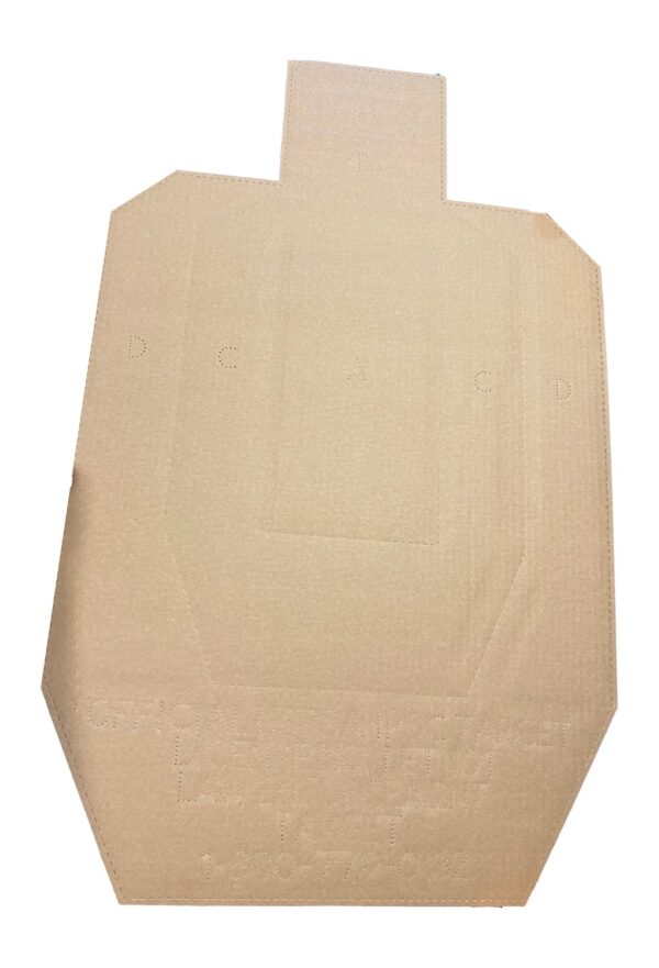 Action Target IPSC-CB IPSC/USPSA Targets  Hanging Cardboard 18" x 30" 100Ct — view 1