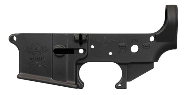 Yankee Hill 125 Stripped Lower Receiver 5.56x45mm NATO 7075-T6 Aluminum Black Anodized for AR-15 — view 1