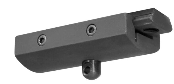 Yankee Hill 638 Bipod Adaptor  Black Aluminum, Picatinny Attachment for Harris Style Bipods — view 1