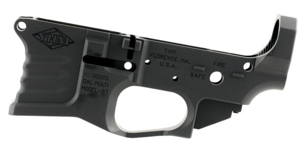 Yankee Hill 125BILLET Billet Lower Receiver 5.56x45mm NATO 7075-T6 Aluminum Black Anodized for AR-15 — view 1