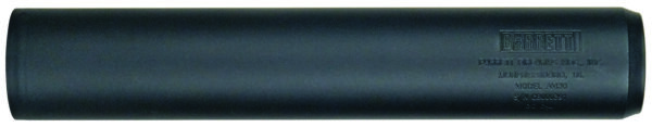 Barrett 18409 AM 30 made of Black Titanium with 1.50" Diameter, 8.30" OAL & 5/8"-24 tpi Thread Pattern for 30 Cal or Lower Includes Barrett Muzzle Brake Adaptor — view 1