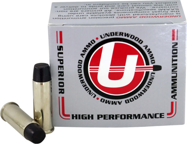 Underwood Ammo 723 Gas Check  44RemMag 305gr Hard Cast Long Wide Nose 20 Per Box/10 Case — view 1