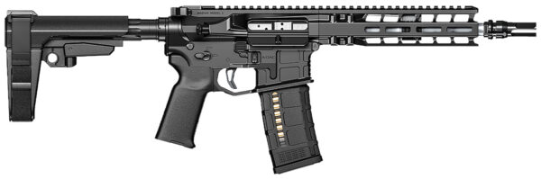 Radian Weapons R0052 Model 1 Pistol 300 Blackout 30+1 9", Black, Billet Rec, M-Lok Handguard, Smooth Buffer Tube (No Brace), Magpul Grip, Ambi Controls, Dead Air QD Flash Hider, Adj. Trigger — view 1