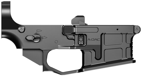 Radian Weapons R0166 A-DAC 15 Lower Receiver Black, Fully Ambi Controls, Talon 45/90 Safety, Ext. Bolt Catch, Left-Side Mag Release, Right-Side Bolt Release, Enhanced Takedown Pins — view 1