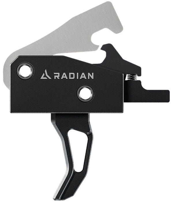 Radian Weapons ACC001 Vertex  Single-Stage, Curved Face, 3.50-4 lbs, Black, Fits AR-Platform — view 1
