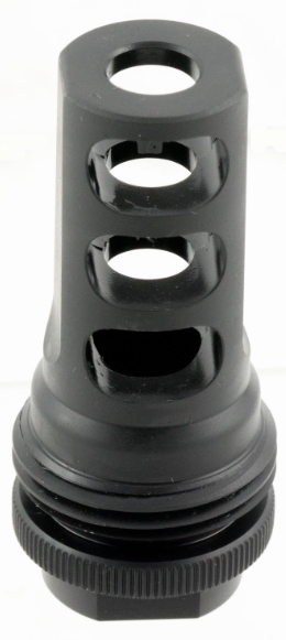 SILENCERCO ASR MUZZLE BRAKE 30CAL 1/2-28 — view 1