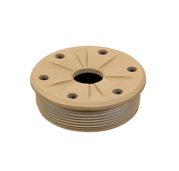 SilencerCo AC1369 Bravo Front Cap 30 Cal Fits Matte FDE — view 1